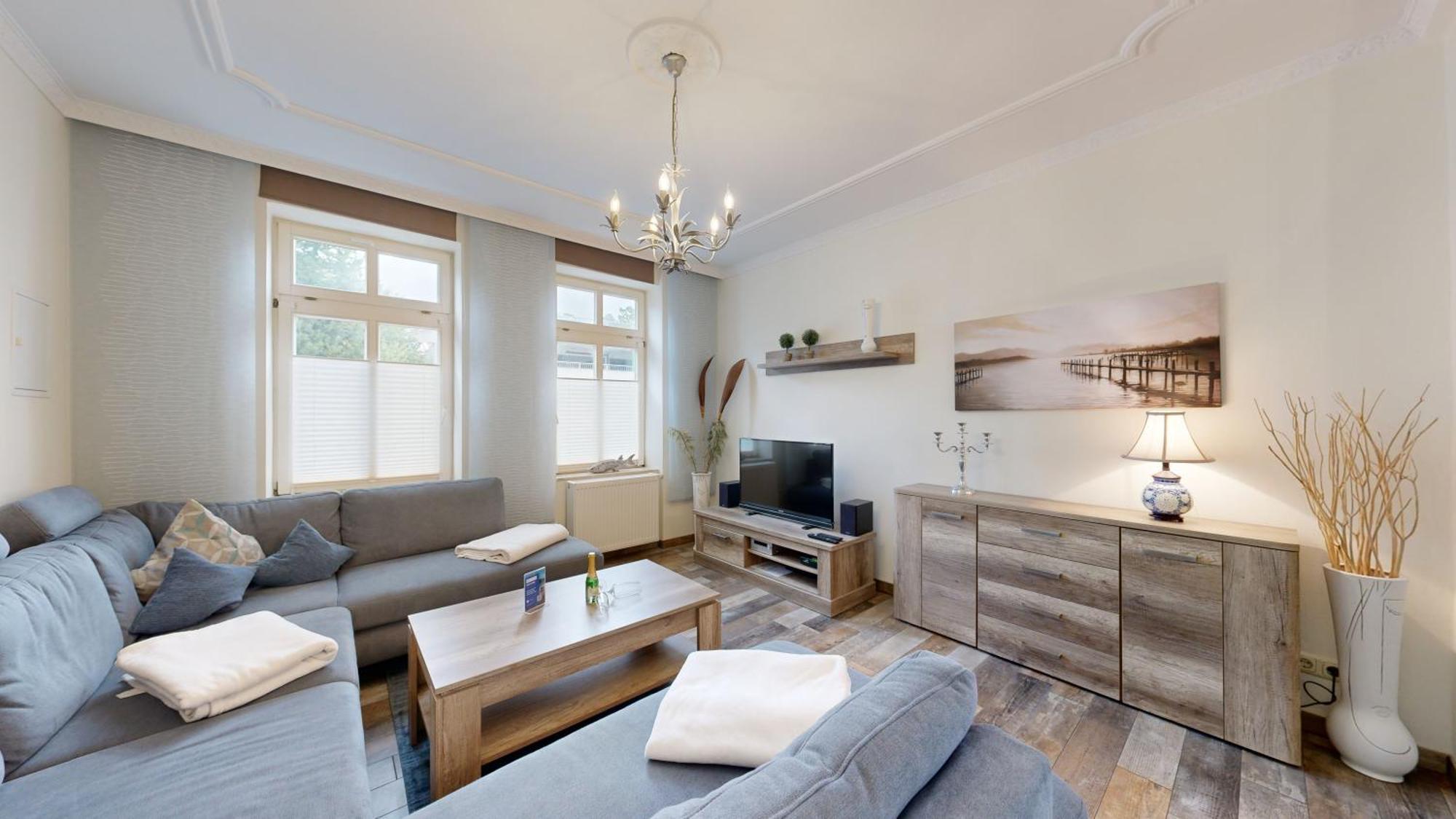 Strandnahe Fewo Mit Terrasse, Villa Vergissmeinnicht 01, Binz Εξωτερικό φωτογραφία
