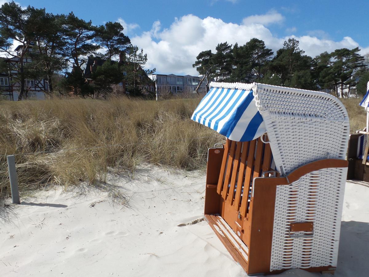 Strandnahe Fewo Mit Terrasse, Villa Vergissmeinnicht 01, Binz Εξωτερικό φωτογραφία